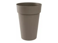 EDA Macetero-Maceta/jarrón alto Ø 46 x 65 cm - 67 L - Taupe Topo