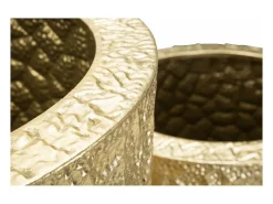 Discount Macetero Glasy Tris Cm Ø50,8X114,9-40X92,7-29,8X70,5 Dorado