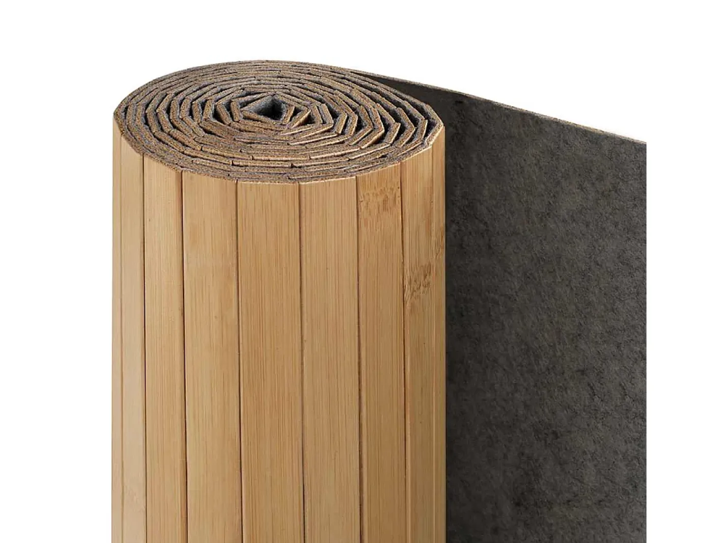Biombo-Mampara de bambú 250 x 165 cm Natural Beige