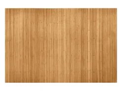 Mampara de bambú natural 250x165 cm Marru00f3n Outlet