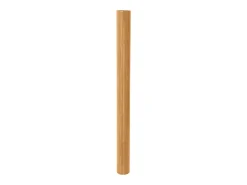 Mampara de bambú natural 250x165 cm Marru00f3n Outlet