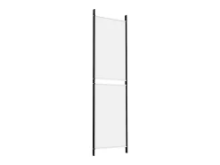 Mampara divisoria de 3 paneles Tela Blanca 150x180 cm Blanco Clearance