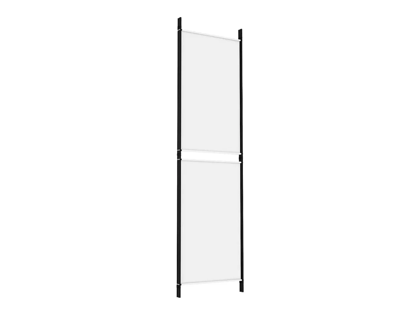 Mampara divisoria de 3 paneles Tela Blanca 150x180 cm Blanco Clearance