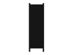 Discount Mampara divisoria de 3 paneles Negra 150x180 cm Negro