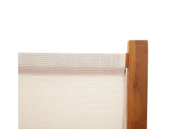 Hot Mampara divisoria de 4 paneles Blanco 280x180 cm Crema