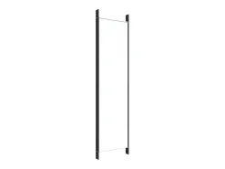 Mampara divisoria de 5 paneles Tela Blanca 250x200 cm Blanco Discount