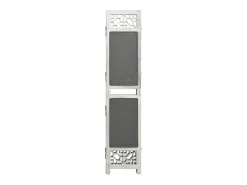 Mampara divisoria de 3 paneles 105x165 cm Tela Gris Best