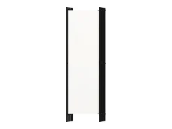 Hot Mampara divisoria de 6 paneles Blanca 300x180 cm Blanco