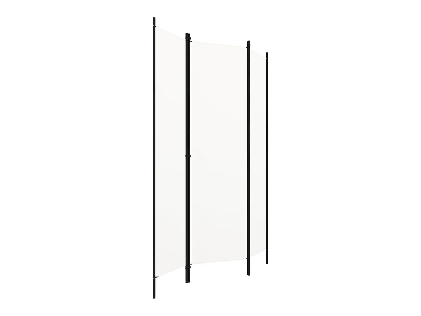 Hot Mampara divisoria de 3 paneles Blanca 150x180 cm Blanco