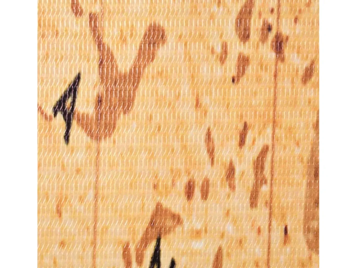 Biombo-Mampara plegable 200 x 170 cm Mapa del Mundo Amarillo