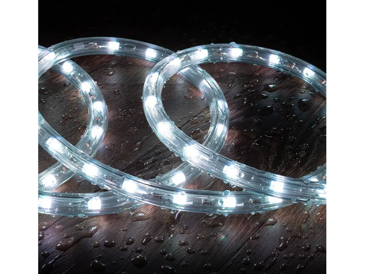 Ledkia Manguera LED Redonda 220V AC 36 LED/m RGB IP65 Corte 100 cm a Medida RGB 25 m Blanco Online
