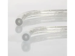 Ledkia Guirnalda Luminosa-Manguera LED Redonda 220V AC 36 LED/m Cálido IP65 a Medida Corte cada 100 cm 15 m Blanco