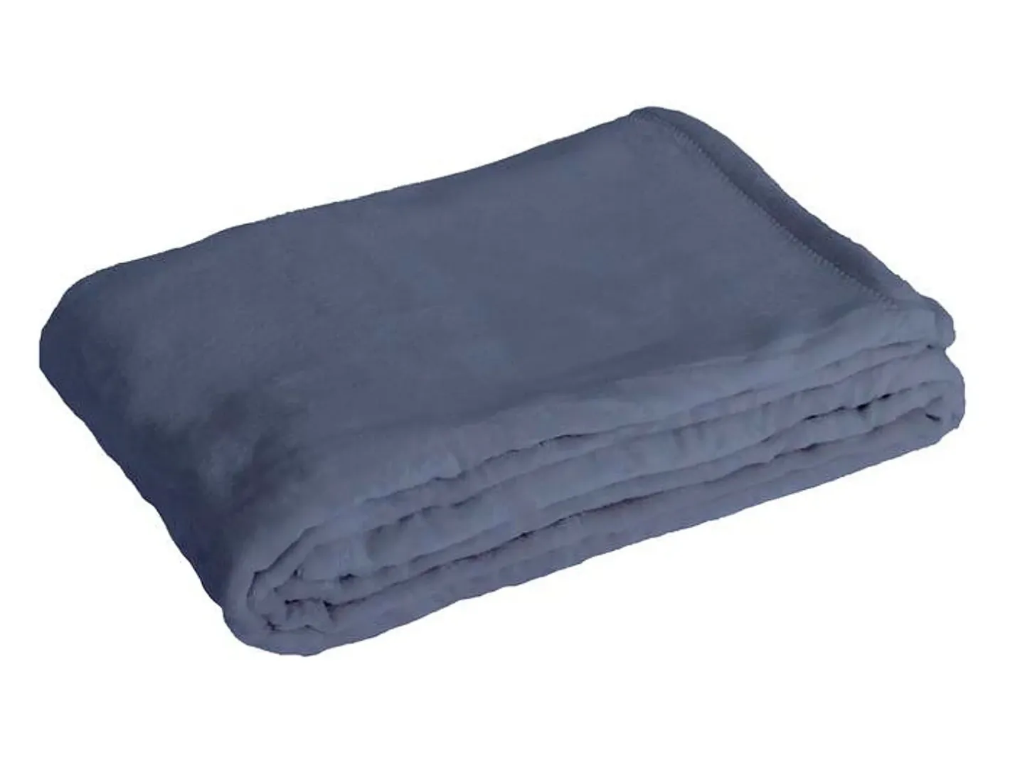 Ropa De Casa-Manta cobalto 130x170cm FLANBERG - SACASA Azul