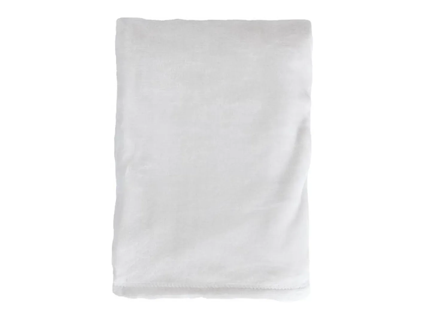 Ropa De Casa-Manta 130x170cm FLANBERG - SACASA Blanco