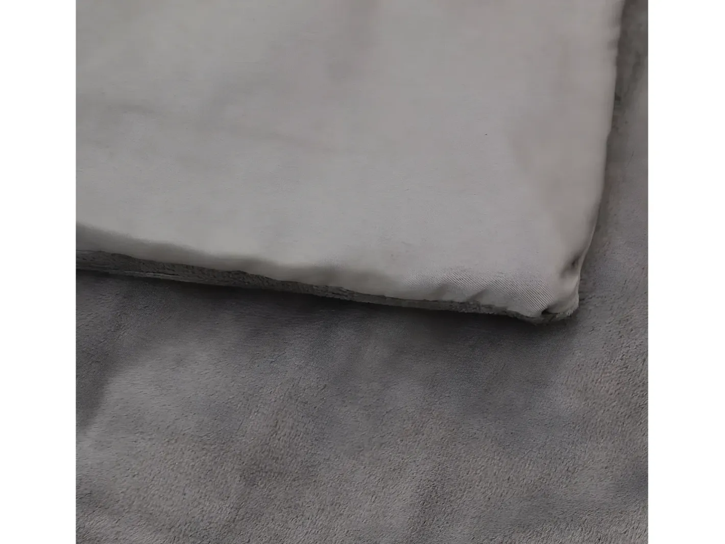 Ropa De Cama-Manta con peso con funda tela 200x230 cm 9 kg ES588372 Gris