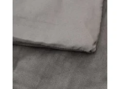 Ropa De Cama-Manta con peso con funda tela 138x200 cm 10 kg ES430869 Gris