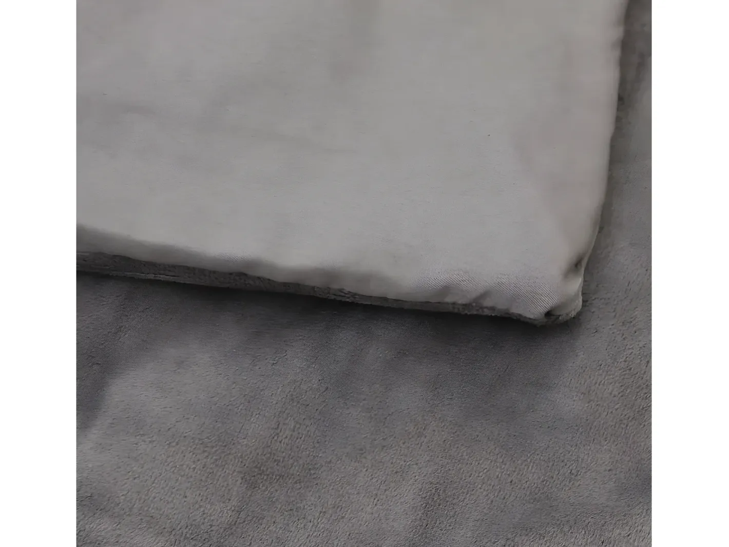 Ropa De Cama-Manta con peso con funda tela 200x230 cm 13 kg ES291351 Gris
