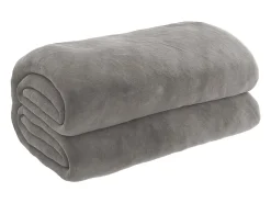 Ropa De Cama-Manta con peso con funda tela 135x200 cm 10 kg ES610566 Gris
