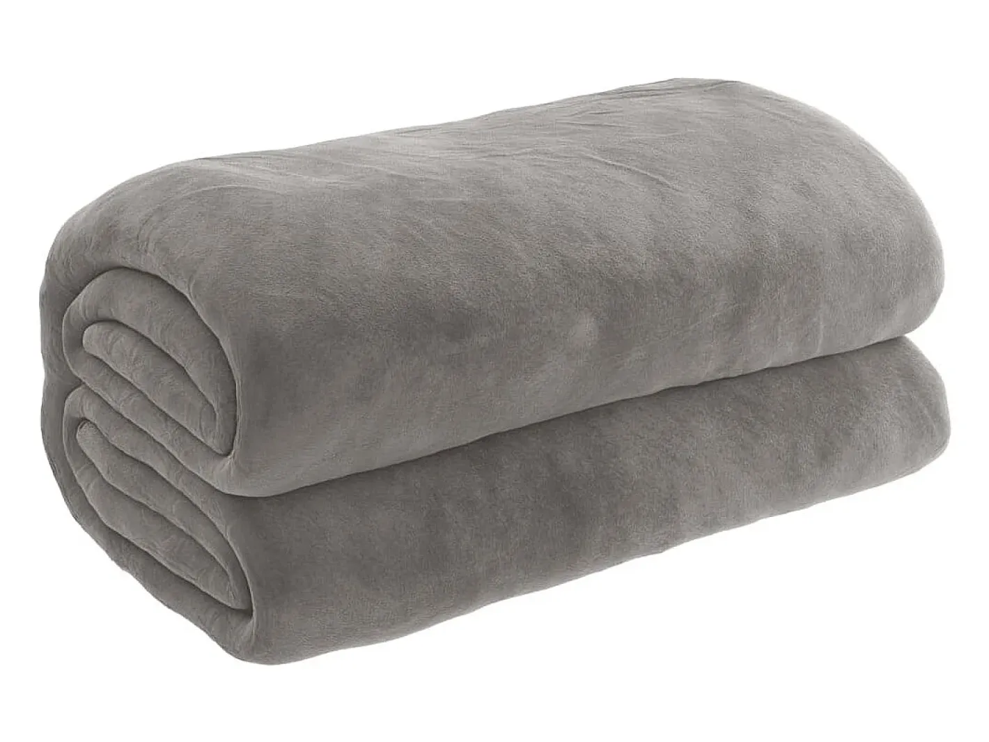 Ropa De Cama-Manta con peso con funda tela 135x200 cm 10 kg ES610566 Gris