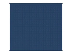 Manta con peso tela 220x230 cm 15 kg ES124052 Azul Online