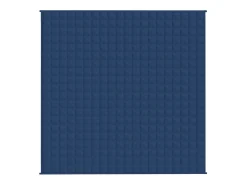Ropa De Cama-Manta con peso tela 200x200 cm 13 kg ES984686 Azul