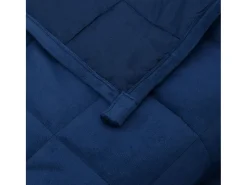 Ropa De Cama-Manta con peso tela 200x200 cm 13 kg ES984686 Azul