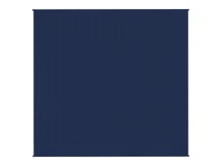New Manta con peso tela 220x230 cm 11 kg ES716590 Azul