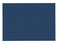 Ropa De Cama-Manta con peso tela 155x220 cm 7 kg ES601979 Azul