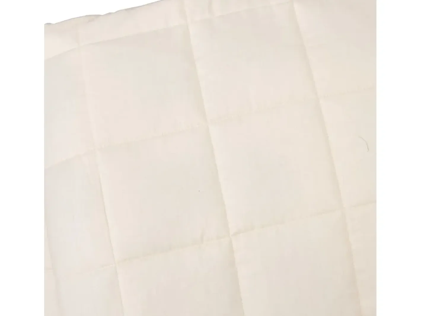 Manta con peso tela color claro 122x183 cm 9 kg ES689588 Crema Hot