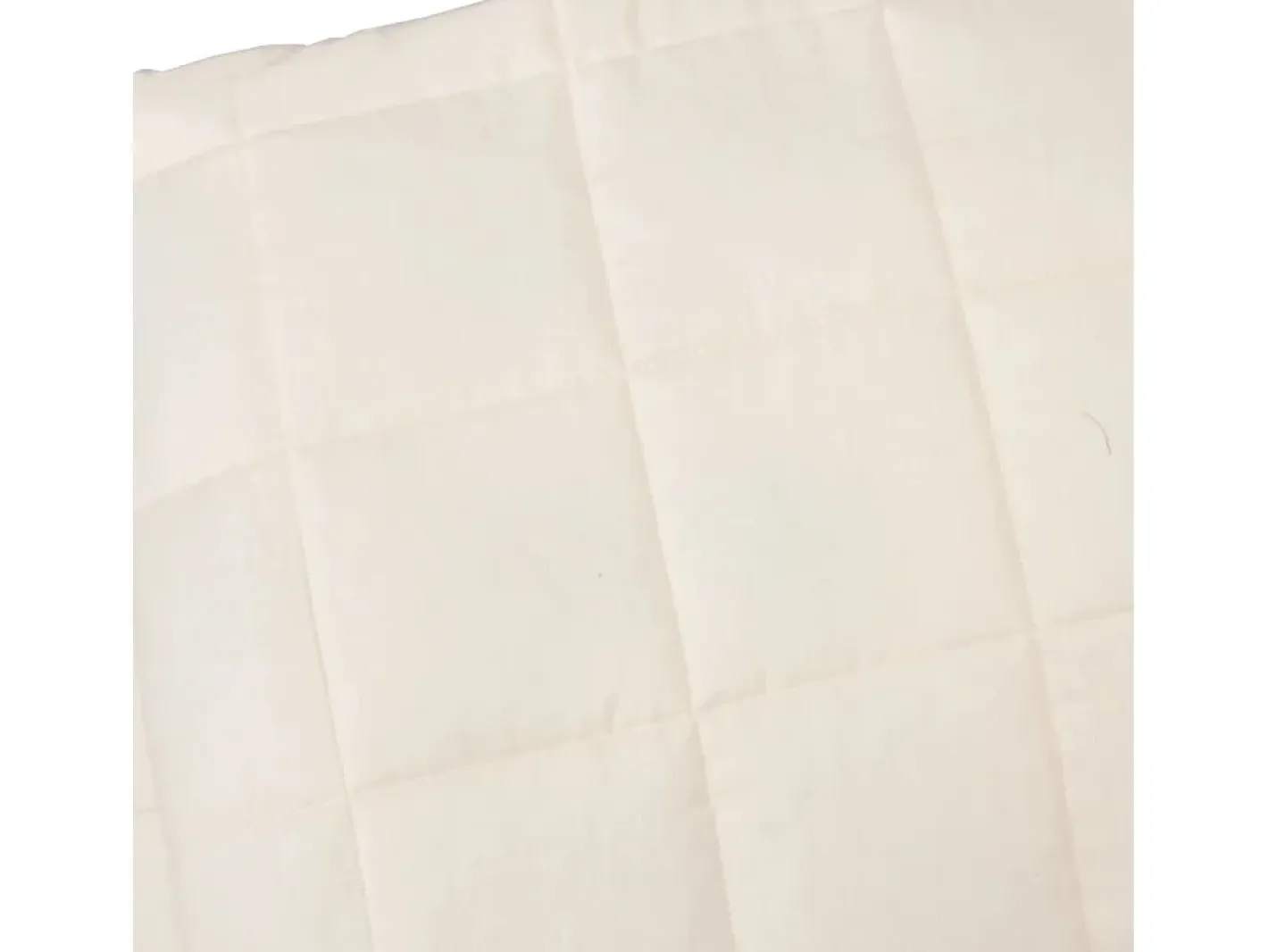 Manta con peso tela color claro 200x220 cm 9 kg ES831536 Crema Best