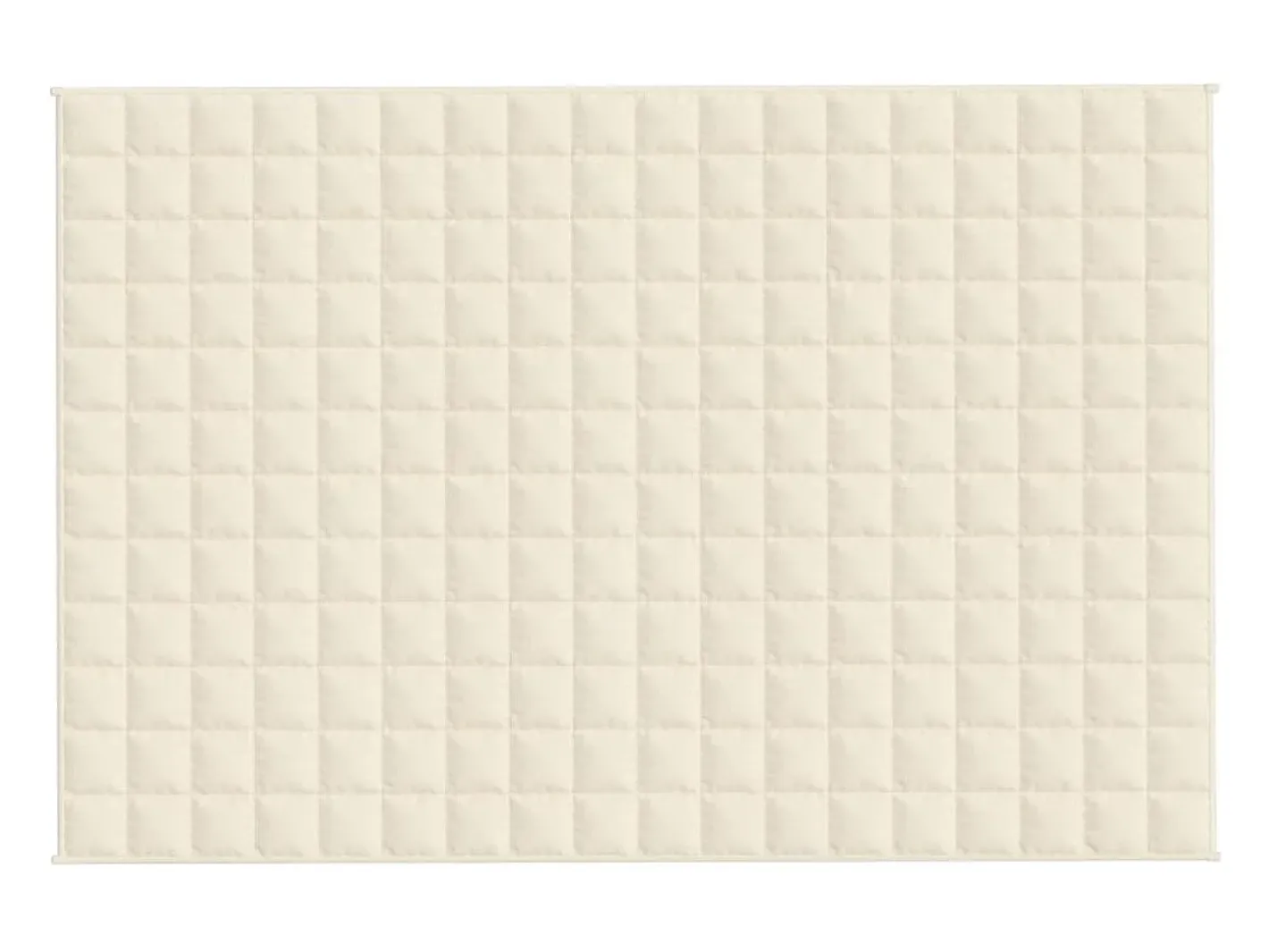 Manta con peso tela color claro 120x180 cm 9 kg ES644286 Crema Sale