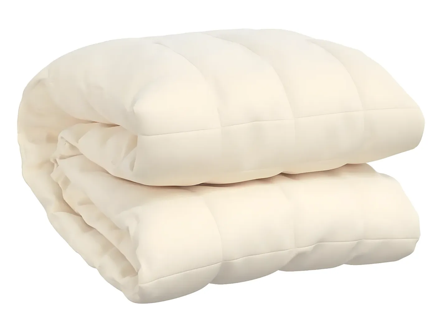 Online Manta con peso tela color claro 200x220 cm 9 kg ES988578 Crema