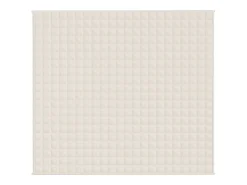 Manta con peso tela color claro 200x225 cm 13 kg ES219579 Crema Hot