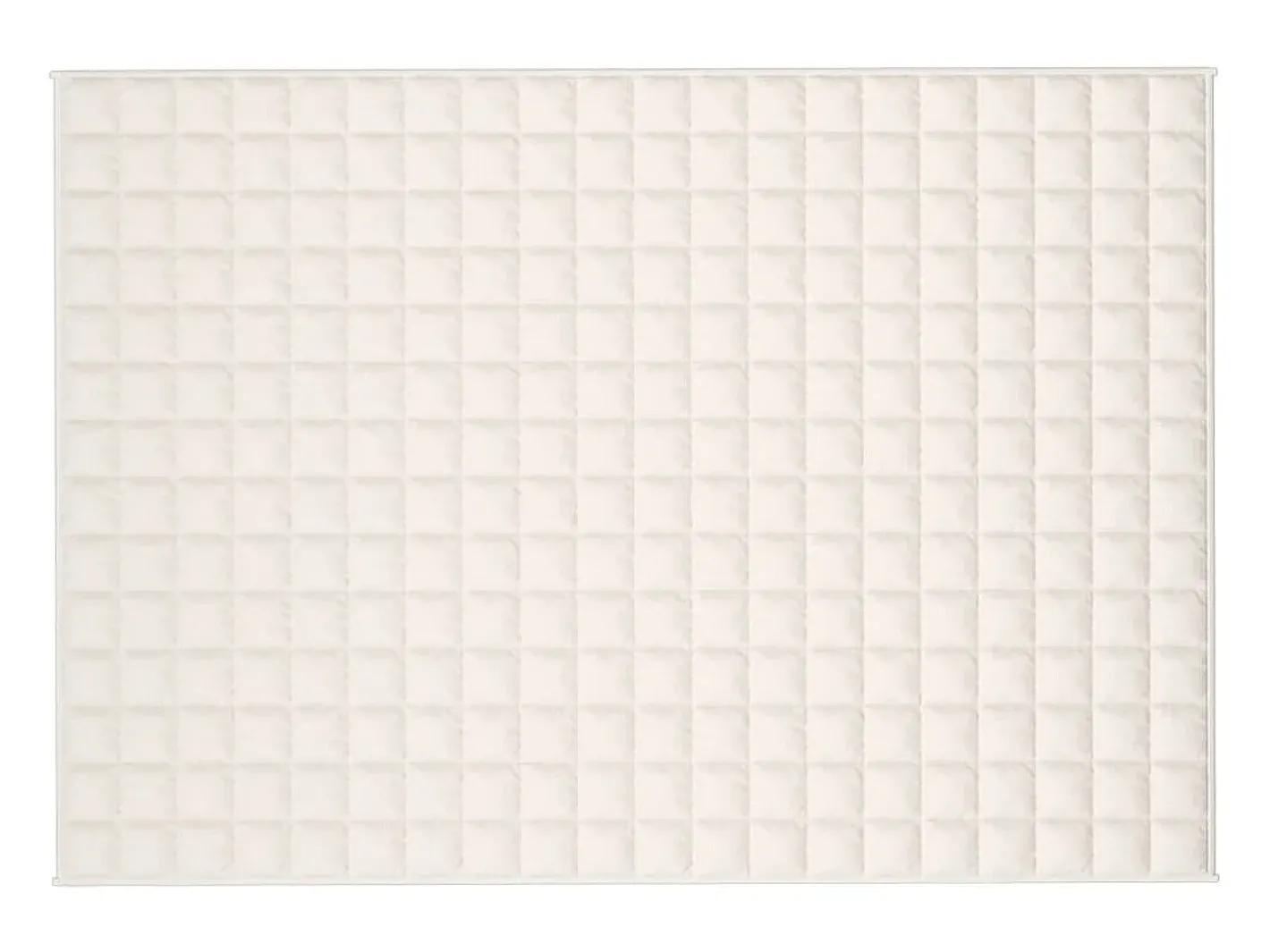 Manta con peso tela color claro 138x200 cm 10 kg ES706257 Crema Sale