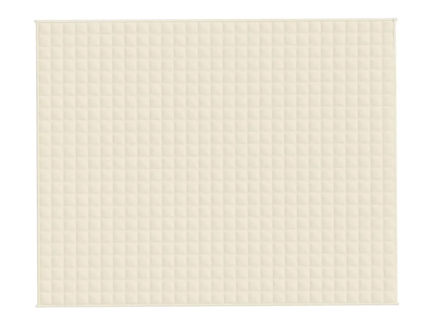 Online Manta con peso tela color claro 235x290 cm 11 kg ES509463 Crema