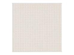 Discount Manta con peso tela color claro 200x200 cm 9 kg ES923815 Crema