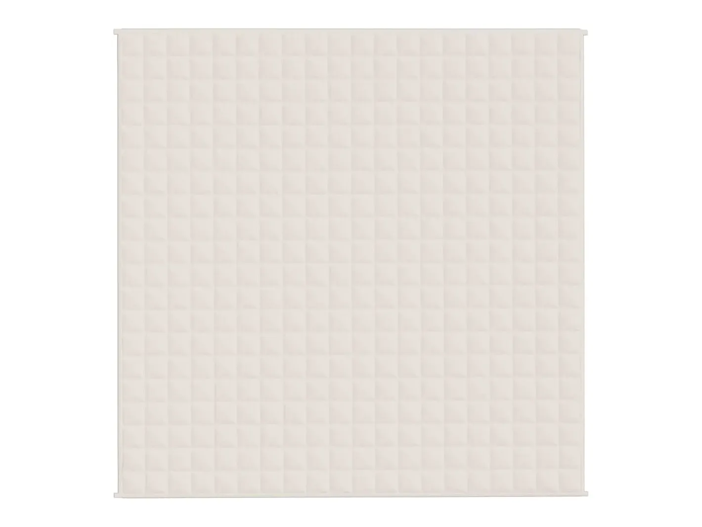 Discount Manta con peso tela color claro 200x200 cm 9 kg ES923815 Crema