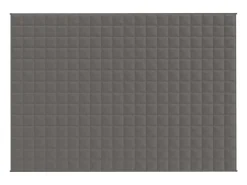 Manta con peso tela 138x200 cm 10 kg ES295736 Gris