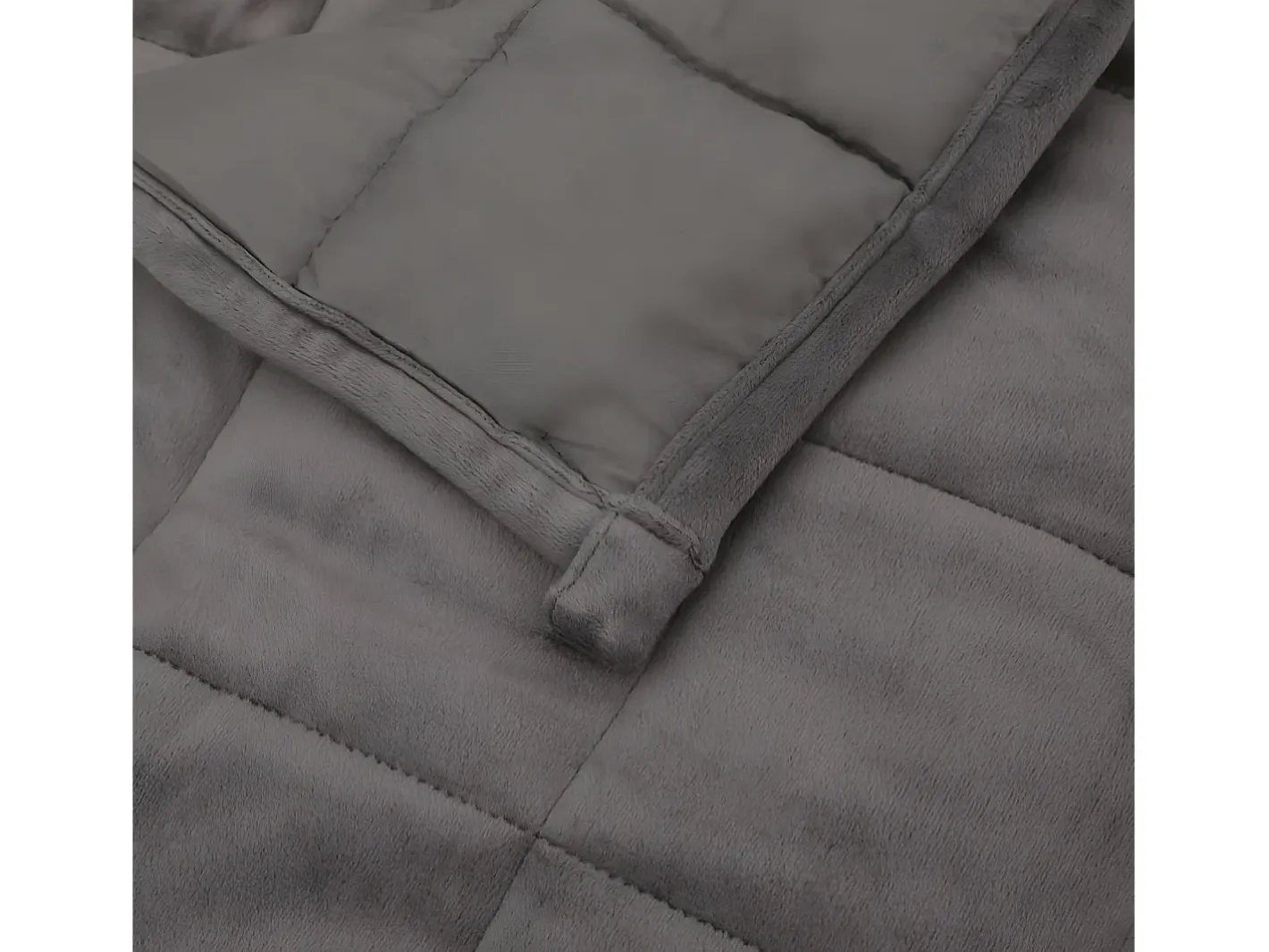 Ropa De Cama-Manta con peso tela 135x200 cm 10 kg ES661549 Gris
