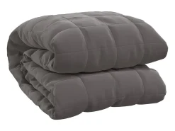 Ropa De Cama-Manta con peso tela 140x200 cm 6 kg ES110277 Gris