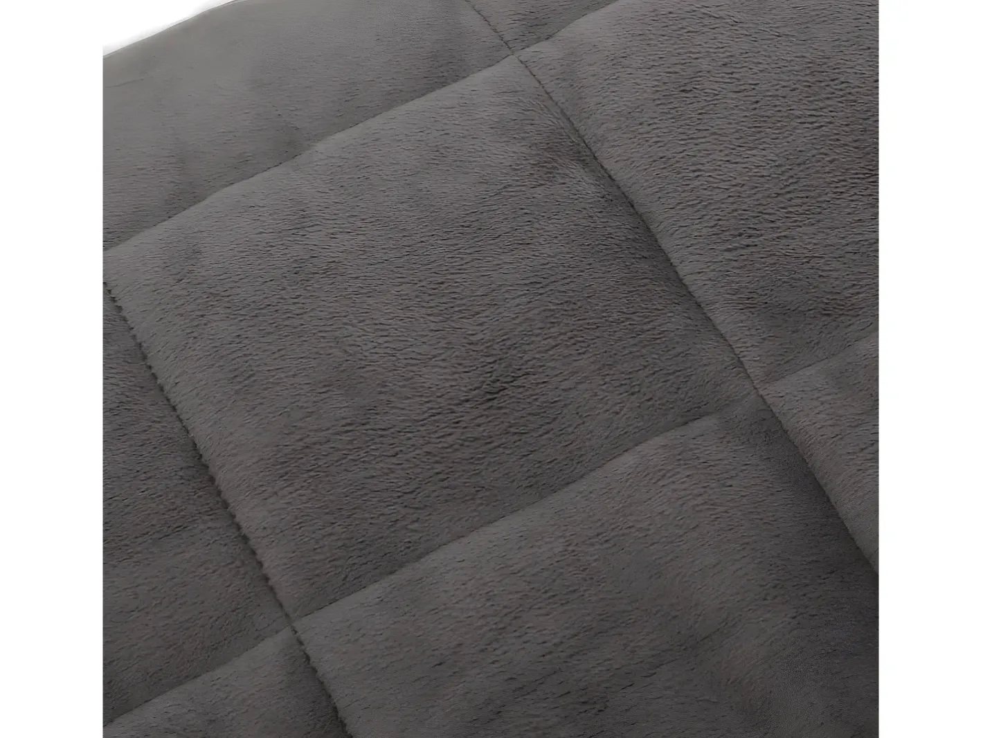 Ropa De Cama-Manta con peso tela 200x200 cm 9 kg ES599077 Gris