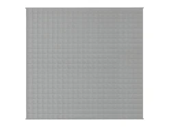 Ropa De Cama-Manta con peso tela 220x240 cm 15 kg ES496337 Gris