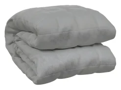 Ropa De Cama-Manta con peso tela 220x240 cm 15 kg ES496337 Gris