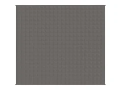 Manta con peso tela 200x225 cm 13 kg ES579555 Gris New