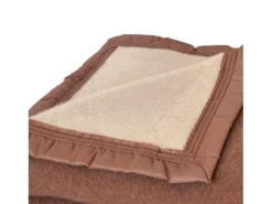 Poyet Motte Ropa De Cama-Manta de 100% lana virgen pura con 500g/m² Blanco