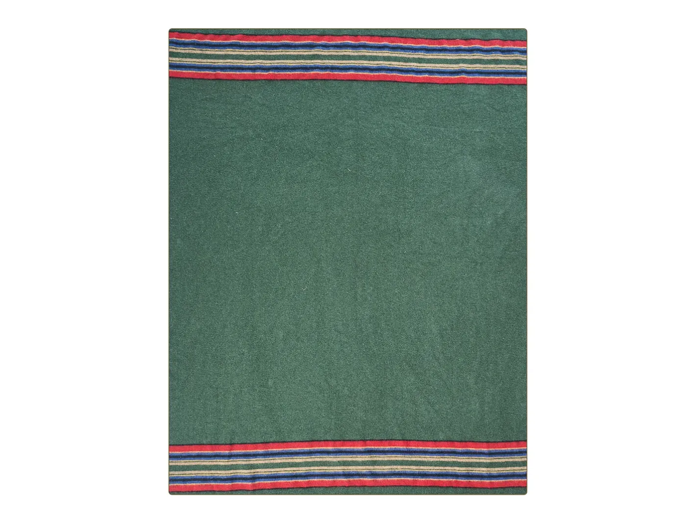 Ropa De Cama-Manta de Camping de Lana SucceBuy, 162,56 cm x 223,52 cm, Cálida para Senderismo, Viajes, Camping, Textura Verde