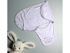 Tom Et Zoé Manta de Envoltura para Bebé de Fibra de Bambú 26,4 cm Blanco Sale