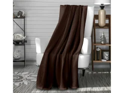 Soleil d'ocre Ropa De Cama-Manta de franela 180x220 cm CALIN marrón, por Marru00f3n