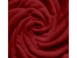 Soleil d'ocre Manta de franela 180x220 cm CALIN , por Rojo Discount
