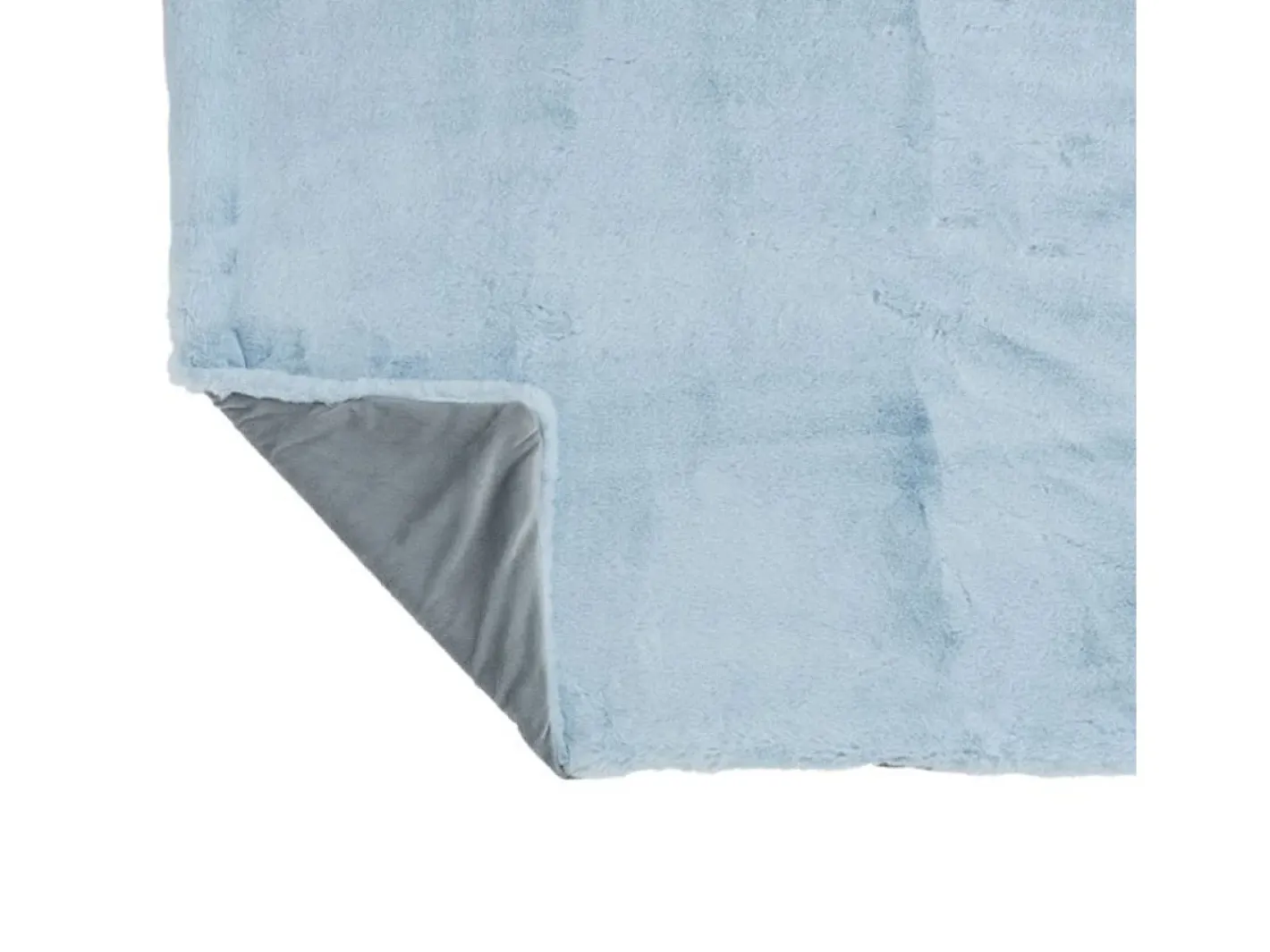 Best J-Line Manta de poliéster claro 180x130 cm Azul